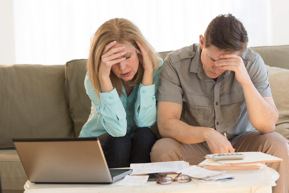 frustrated new home buyers